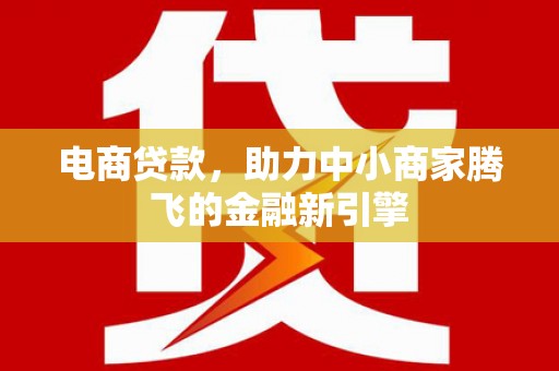 邯郸电商贷款，助力中小商家腾飞的金融新引擎
