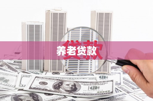 邯郸养老贷款