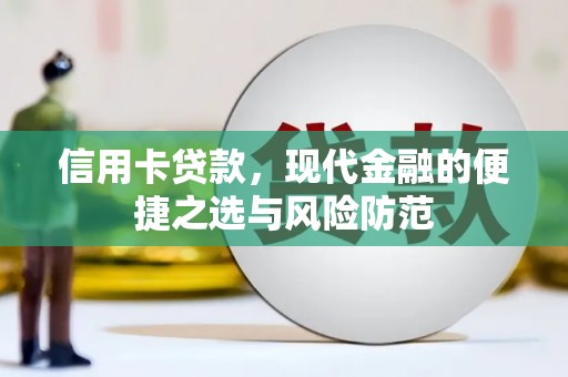 邯郸信用卡贷款，现代金融的便捷之选与风险防范