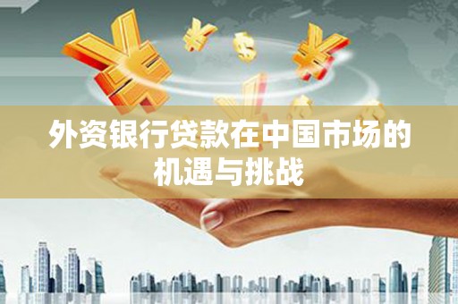 邯郸外资银行贷款在中国市场的机遇与挑战