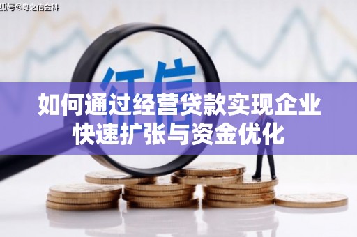邯郸如何通过经营贷款实现企业快速扩张与资金优化