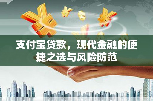 邯郸支付宝贷款，现代金融的便捷之选与风险防范