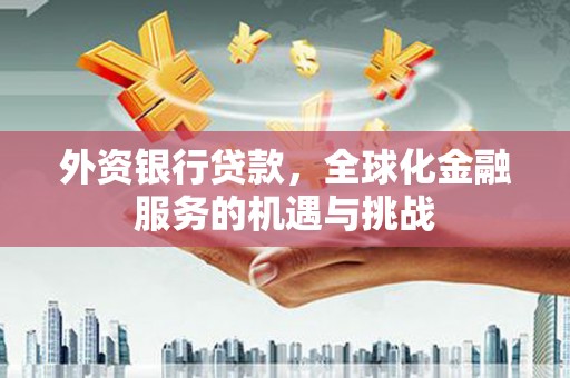 邯郸外资银行贷款，全球化金融服务的机遇与挑战