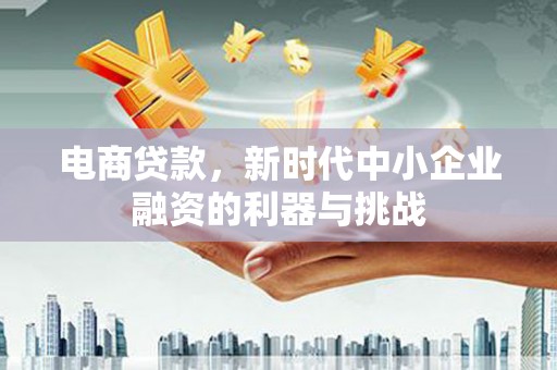 邯郸电商贷款，新时代中小企业融资的利器与挑战