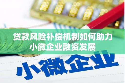 邯郸贷款风险补偿机制如何助力小微企业融资发展