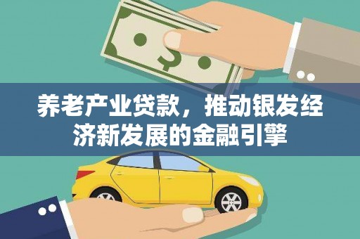 邯郸养老产业贷款，推动银发经济新发展的金融引擎