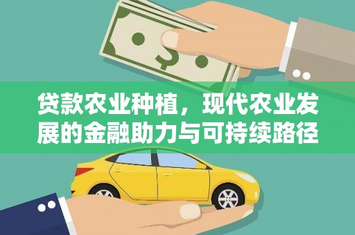 邯郸贷款农业种植，现代农业发展的金融助力与可持续路径