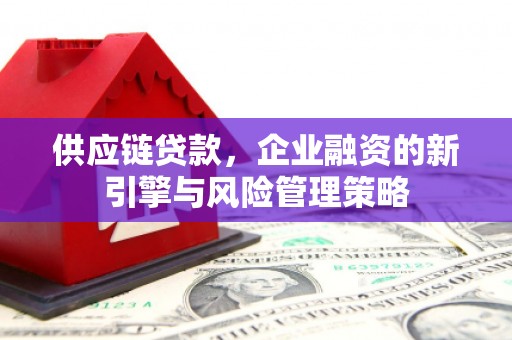 邯郸供应链贷款，企业融资的新引擎与风险管理策略