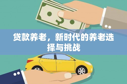 邯郸贷款养老，新时代的养老选择与挑战