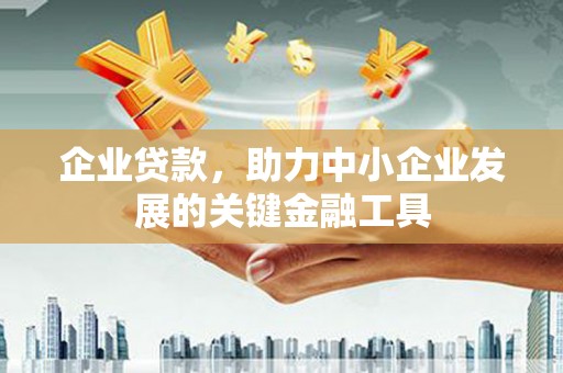 邯郸企业贷款，助力中小企业发展的关键金融工具