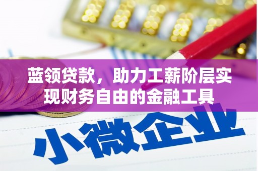 邯郸蓝领贷款，助力工薪阶层实现财务自由的金融工具