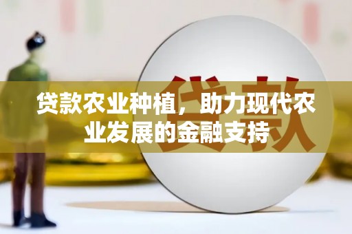 邯郸贷款农业种植，助力现代农业发展的金融支持